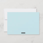 Chevalier dans le Carte de remerciements de l'armu (Dos)