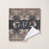 Chevalier médiéval Allemagne Art vintage (Gant de toilette)