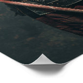 Chevalier médiéval en Armor Poster (Coin)