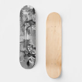 Chevalier médiéval Jousting Skateboard (Recto)