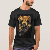 Chevalier noir T-shirt classique (Devant)