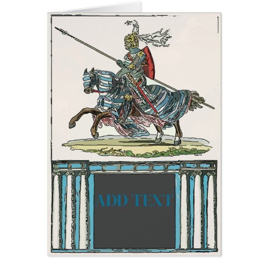 Chevalier Sur Cheval (Devant)