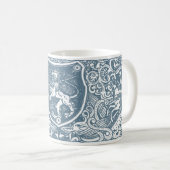 Chevaliers et tasse effrénée de lion (Devant droit)