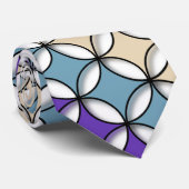 Chevauchement Cravate de cercles toniques Pastel (Roulé)