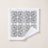 Chevauchement géométrique Abstrait (Gant de toilette)