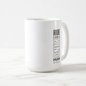 Chevauchez comme un Roi | Mug Classique 15# (Devant droit)
