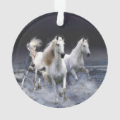 Chevaux à lancer l'oreiller (dos)