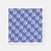 Chevaux Bleus et Blancs pour serviettes en Papier (Devant)