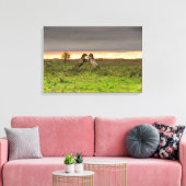 Chevaux cabrés sur toile (Insitu(Salon))