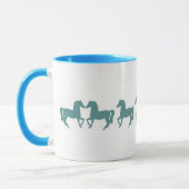 Chevaux Café Mug (Gauche)