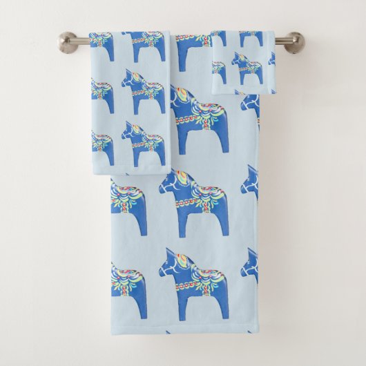 Chevaux Dala Bleus (En situation)