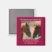 Chevaux d'ange - aimant (Recto/Verso)