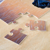 Chevaux De Brumby Brown Et Blanc, Puzzle De Jigsaw (Côté)