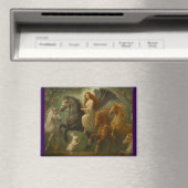 Chevaux de conte de fées et aimant d'ange (In Situ (Lave-vaisselle))