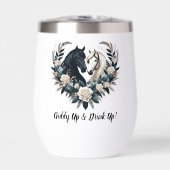 Chevaux de mariage campagnard en amour (Avant)