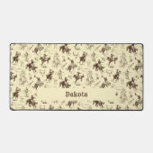 Chevaux de rodéo Western Cowboy (Recto)