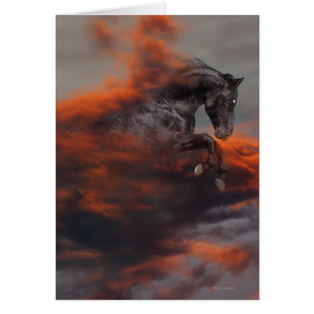Chevaux d'Imaginaire : Nuages (Devant)
