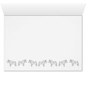 Chevaux élégants, vierge à l'intérieur (Intérieur Horizontal (Bas))