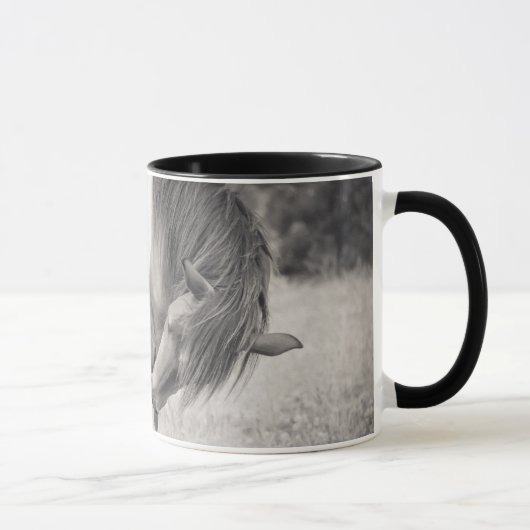 Chevaux embrassant la tasse (Droite)
