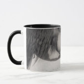 Chevaux embrassant la tasse (Gauche)