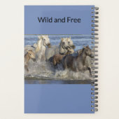 Chevaux galopant dans l'eau (Dos)