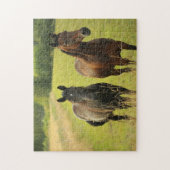 Chevaux Image Shot Jigsaw Puzzle (Vertical)