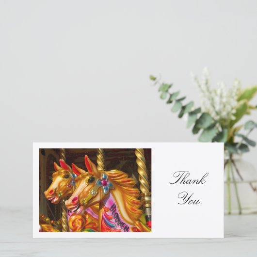 Chevaux joyeux - Merci (Debout devant)