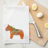 Chevaux MoJo Serviette de cuisine (Quart Plié)