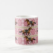 Chevaux Mug Floral Rose (Centre)