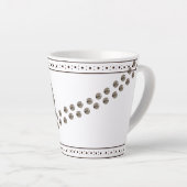Chevaux par figdewdrop Petit Mug Latte (Angle droit)