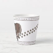 Chevaux par figdewdrop Petit Mug Latte (Devant)