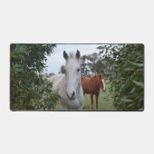 Chevaux Peekaboo, Mat de bureau (Recto)