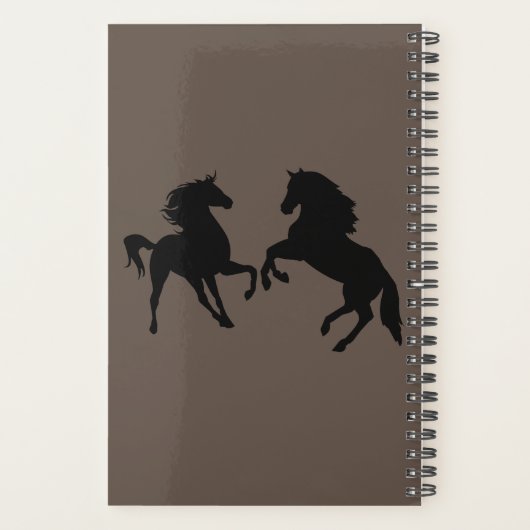 Chevaux - Personnalisable + Ajouter Votre Texte /  (Dos)