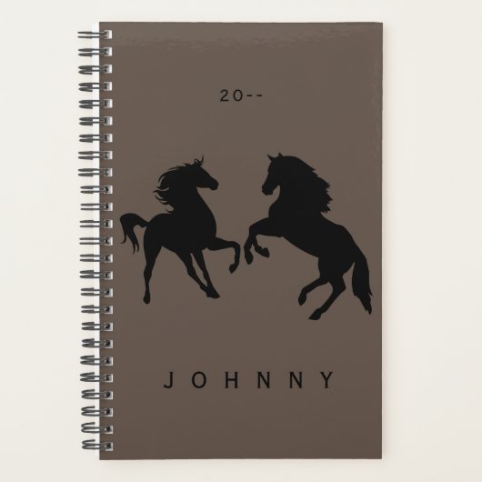 Chevaux - Personnalisable + Ajouter Votre Texte / (Devant)