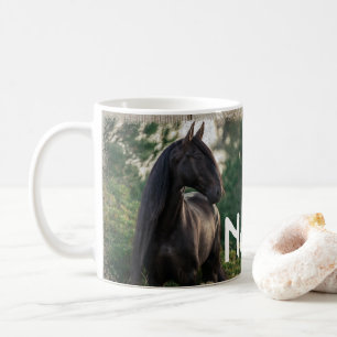 Chevaux personnalisés Ranch Farm Design Café Mug