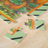 CHEVAUX SANS TÊTE FEMME DORMIR SOL PUZZLE (Côté)