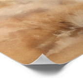 Chevaux sauvages, Aquarelle Poster (Coin)