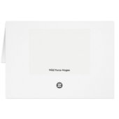 Chevaux sauvages de CARTE POUR NOTES de TROUPEAU (Dos Horizontal)