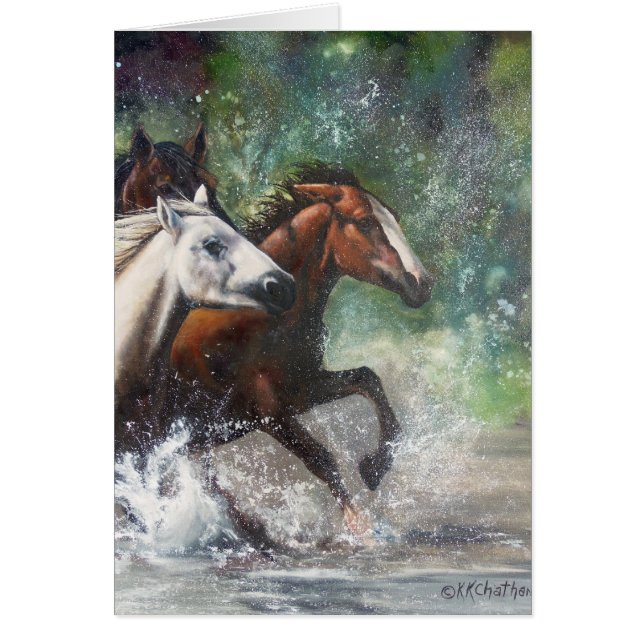 Chevaux sauvages de la rivière Salt (Devant)