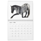 Chevaux sauvages de l'Ouest Calendrier (Mar 2026)