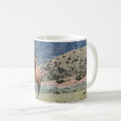 Chevaux sauvages de Pryor Mountain Coffee Mug (Devant droit)