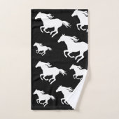 Chevaux sauvages Design motif (Serviette à main)