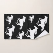 Chevaux sauvages Design motif (Serviette à main)