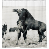 CHEVAUX SAUVAGES DU Rideau DE Douche UTAH (Devant)