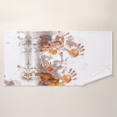 Chevaux sauvages MAINS SAUVAGES (Serviette de bain)