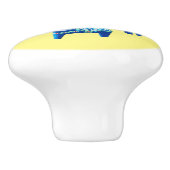 Chevaux suédois Bouton en céramique (Côté)