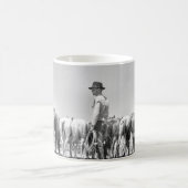 Chevaux sur la tasse de cordes (Centre)