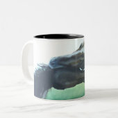 Chevaux, tasse de café de cheval, tasse de chevaux (Devant gauche)