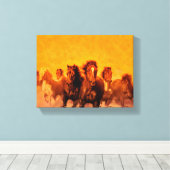 Chevaux - Toile Enveloppée (Insitu (Plancher de Bois))