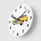 Chevelle 1970 solides solubles : Horloge murale (Angle)